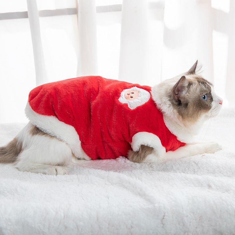 Winter Pet Warm Plush Sweater