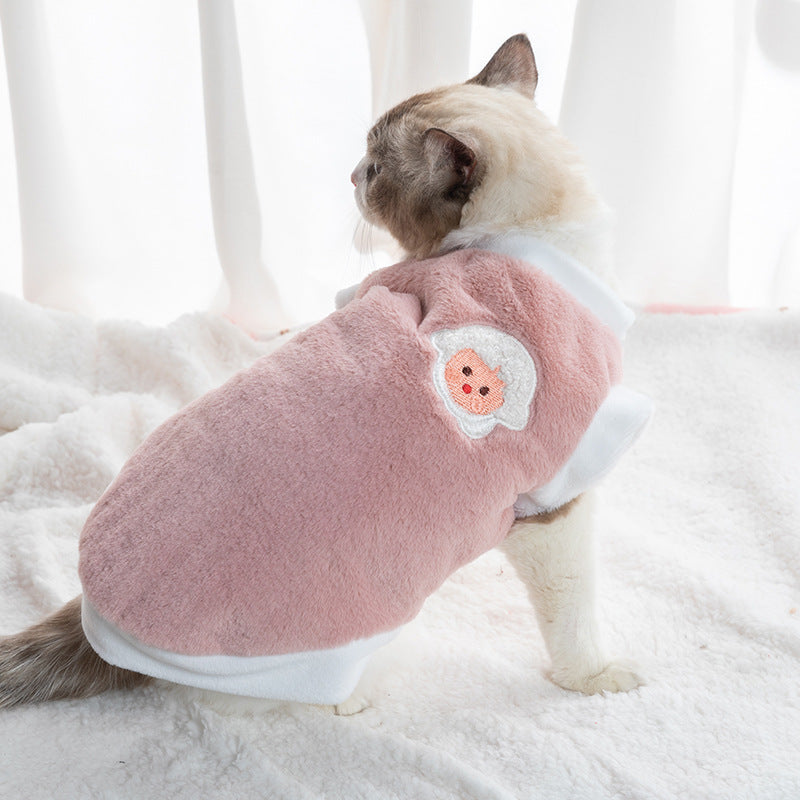 Winter Pet Warm Plush Sweater